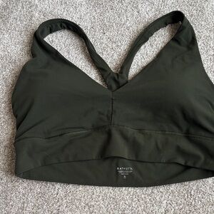 Athleta Dark Green Sports Bra